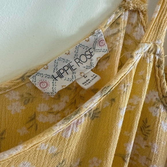 Hippie Rose boho style top - Picture 4 of 7